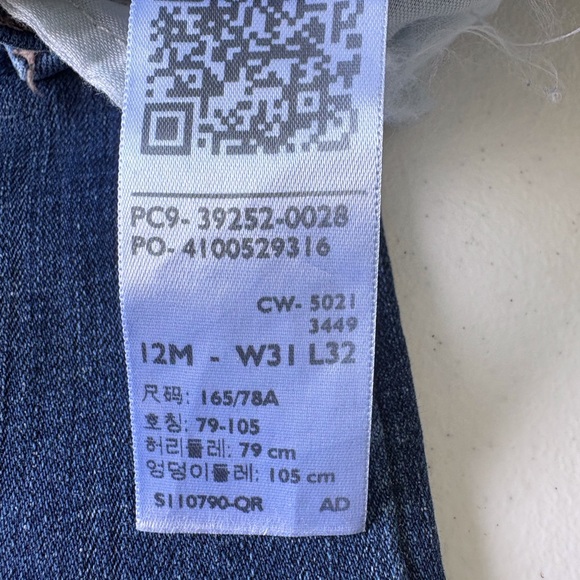 Levi Classic Bootcut Women Size 12 Dark Wash Denim Casual Teacher School - Picture 7 of 12